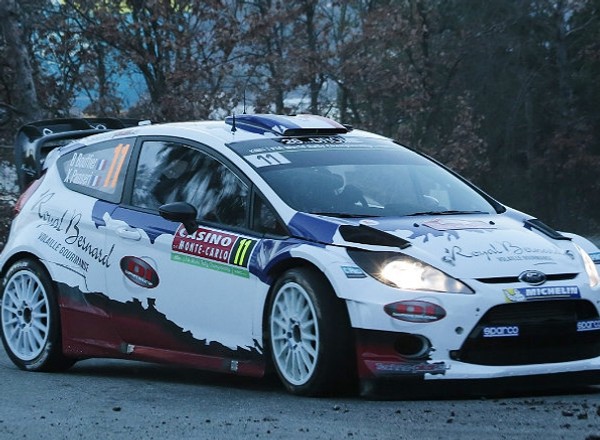 Rajd Monte Carlo 2014: Kubica zaskoczył, Bouffier liderem (I. dzień)