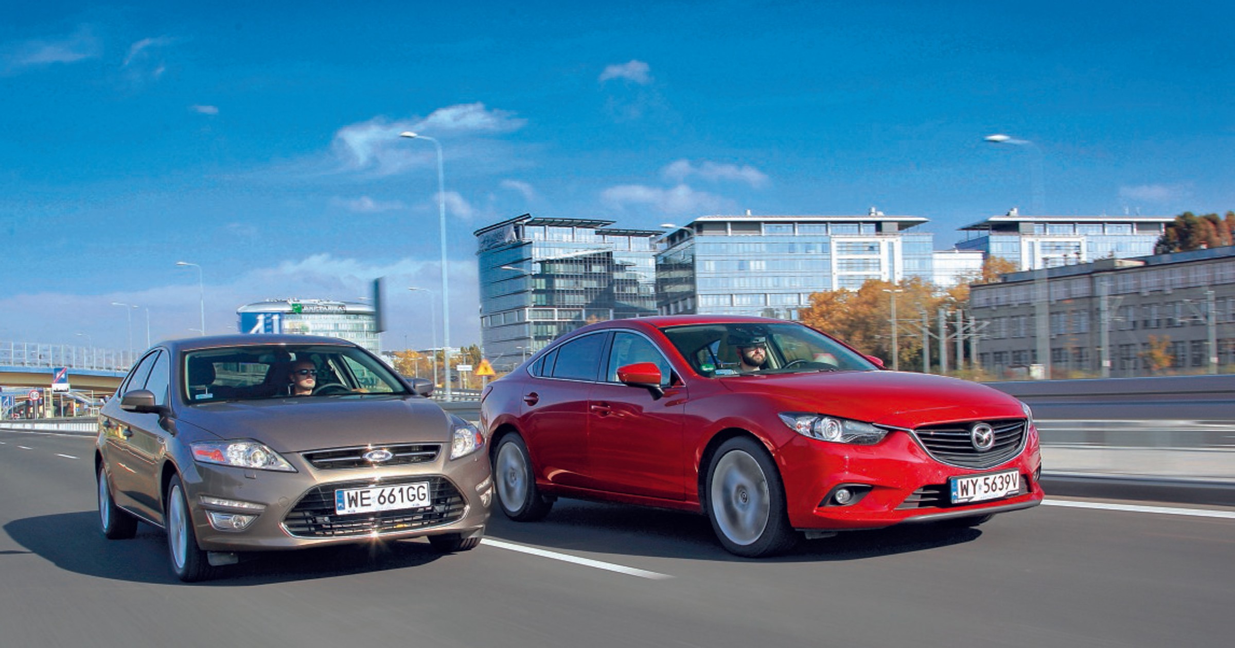 Porównanie Mazdy 6 i Forda Mondeo: na spokojnie czy na sportowo?