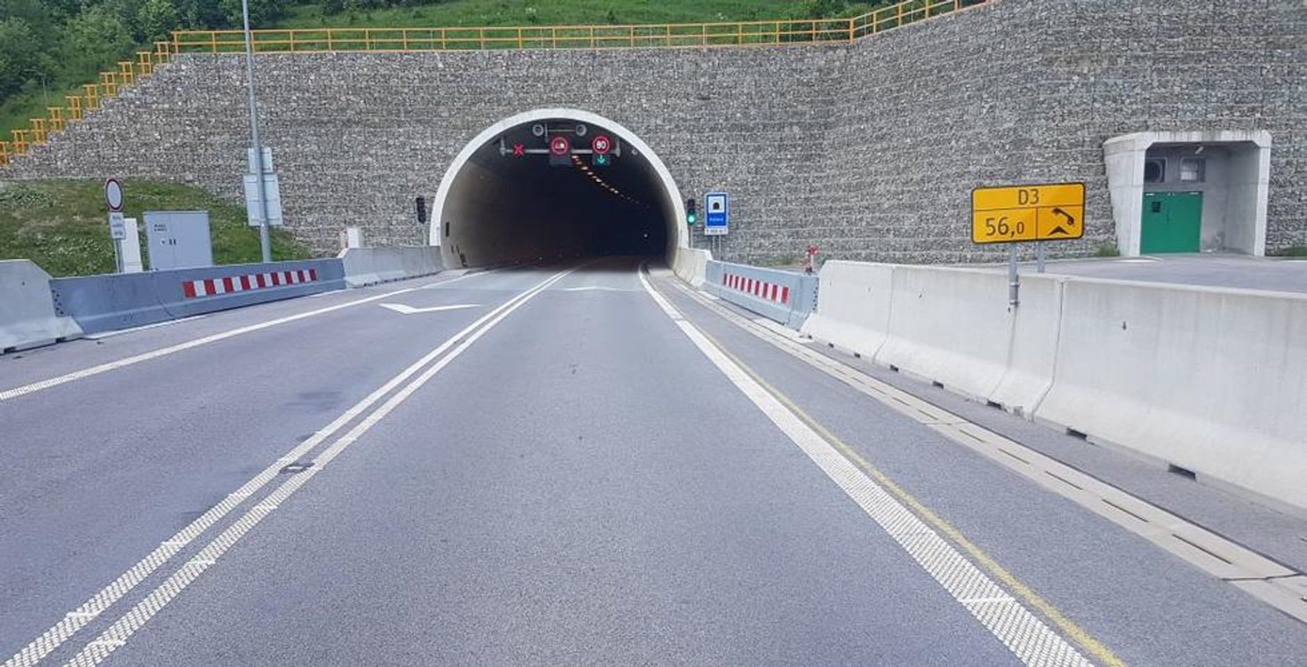 Autostrada D3 - tunel na Słowacji
