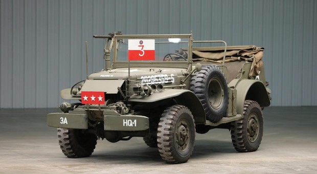 Wojskowy Dodge generała Pattona wystawiony na aukcję