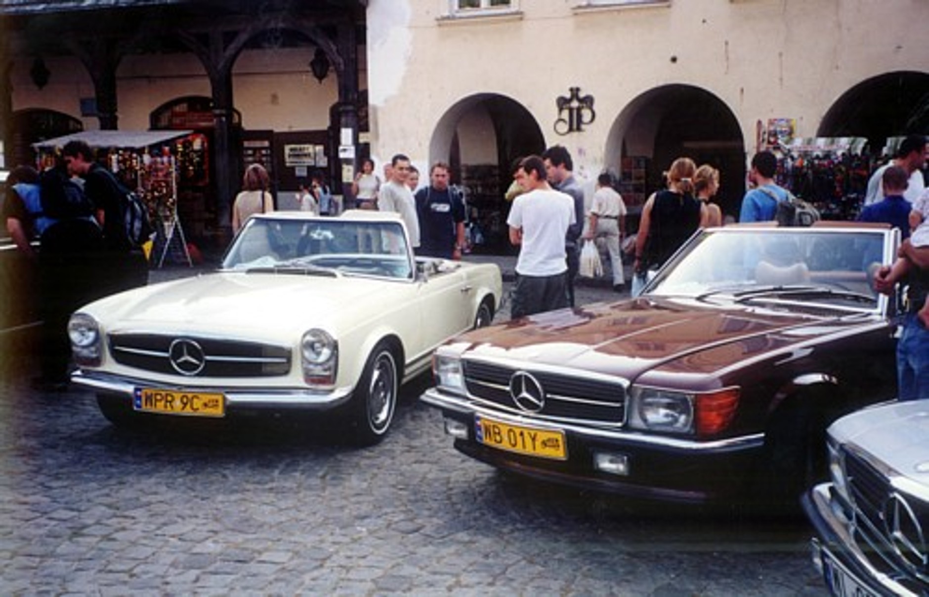 Mercedesy w Kazimierzu