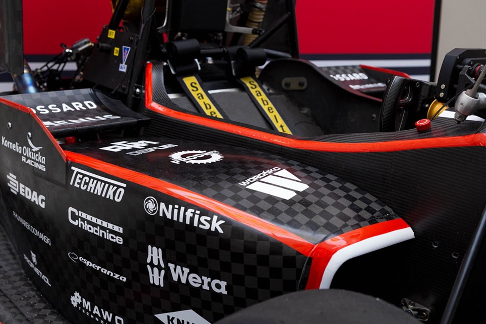 Bolid WUT-5 stworzony przez studentów Politechniki Warszawskiej z zespołu WUT Racing