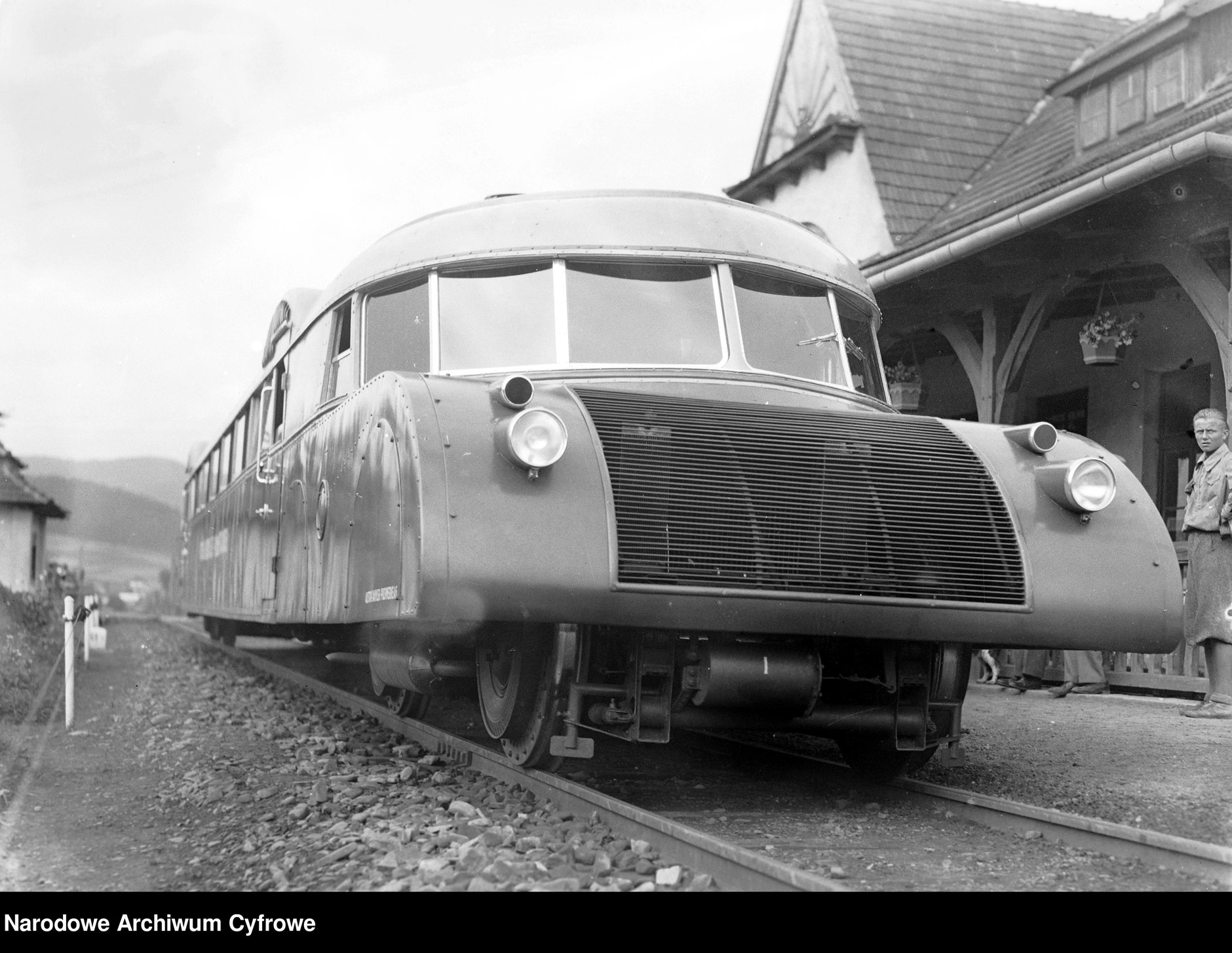 Luxtorpeda – „Torpeda podhalańska" w czasie jazdy próbnej (1933 r.)