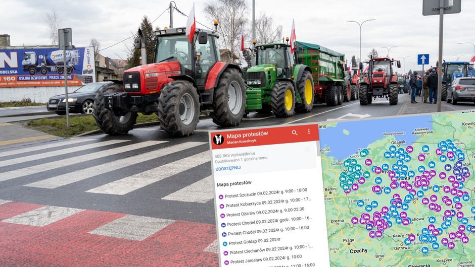 Cała Polska stanie przez gigantyczny protest rolników. Paraliż komunikacyjny