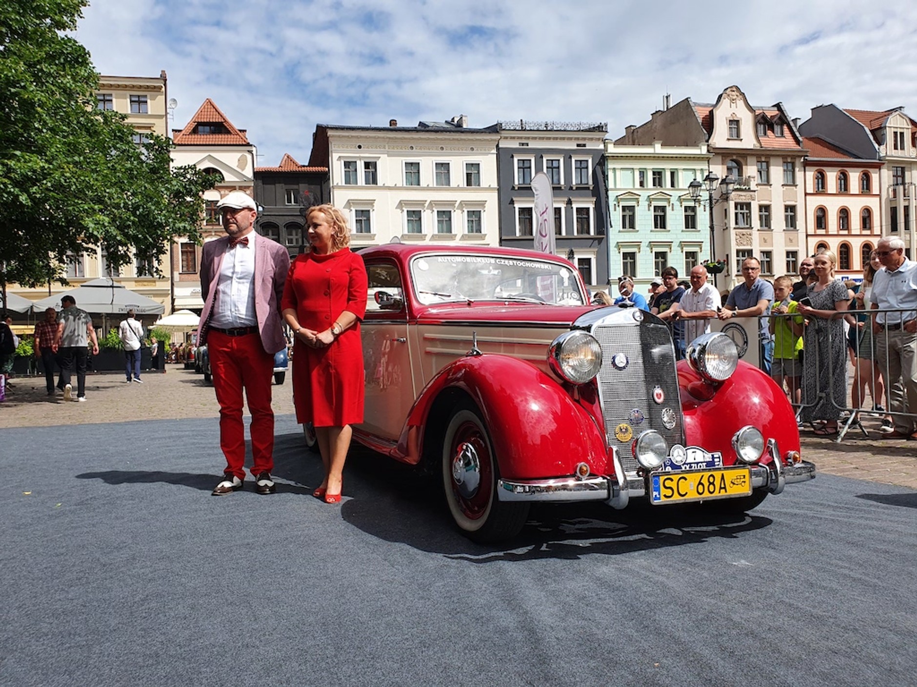 Zlot Mercedesów w Toruniu
