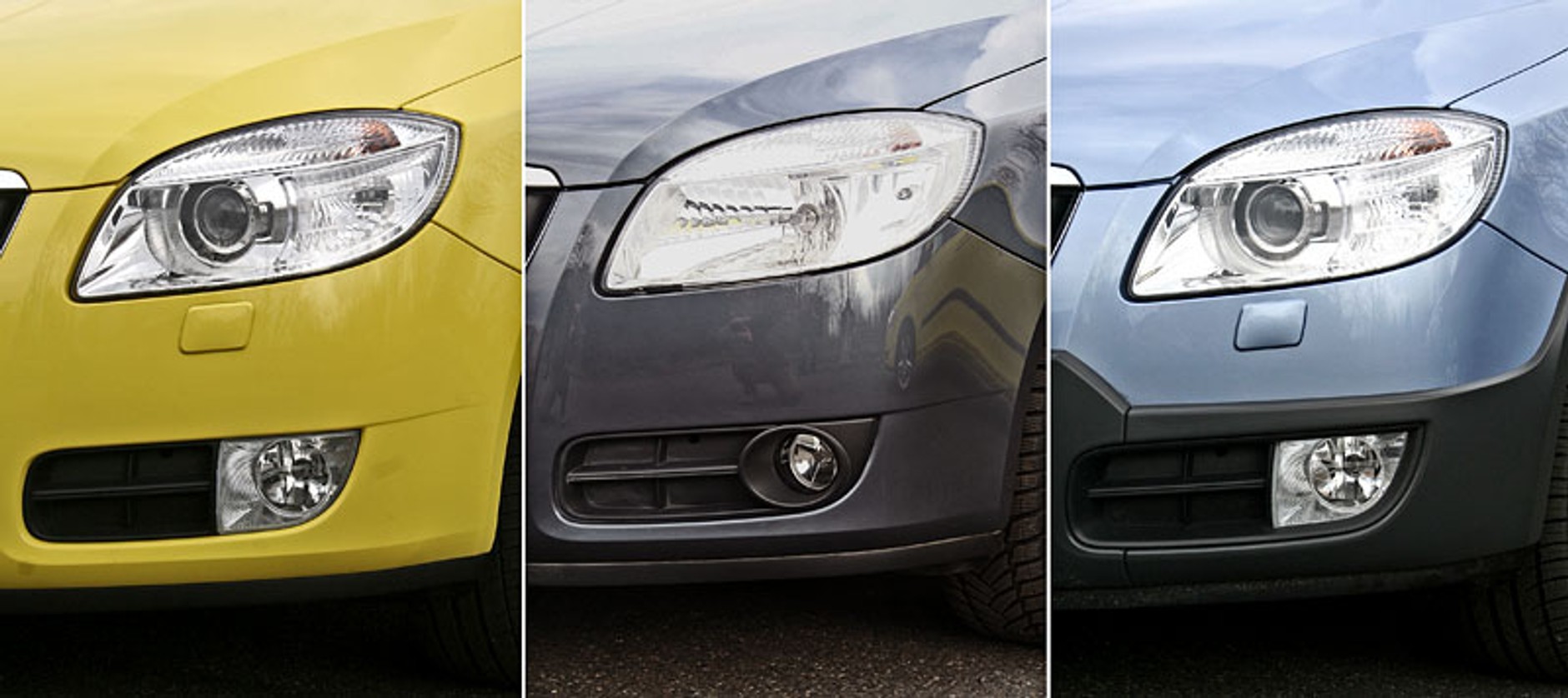 Škoda Fabia vs. Fabia Combi vs. Roomster – braterski pojedynek