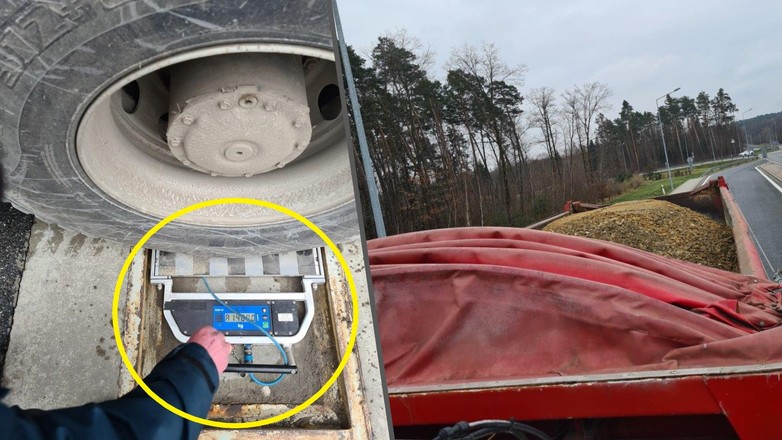 Kierowca wiózł pospółkę i kłamał inspektorom ITD w żywe oczy