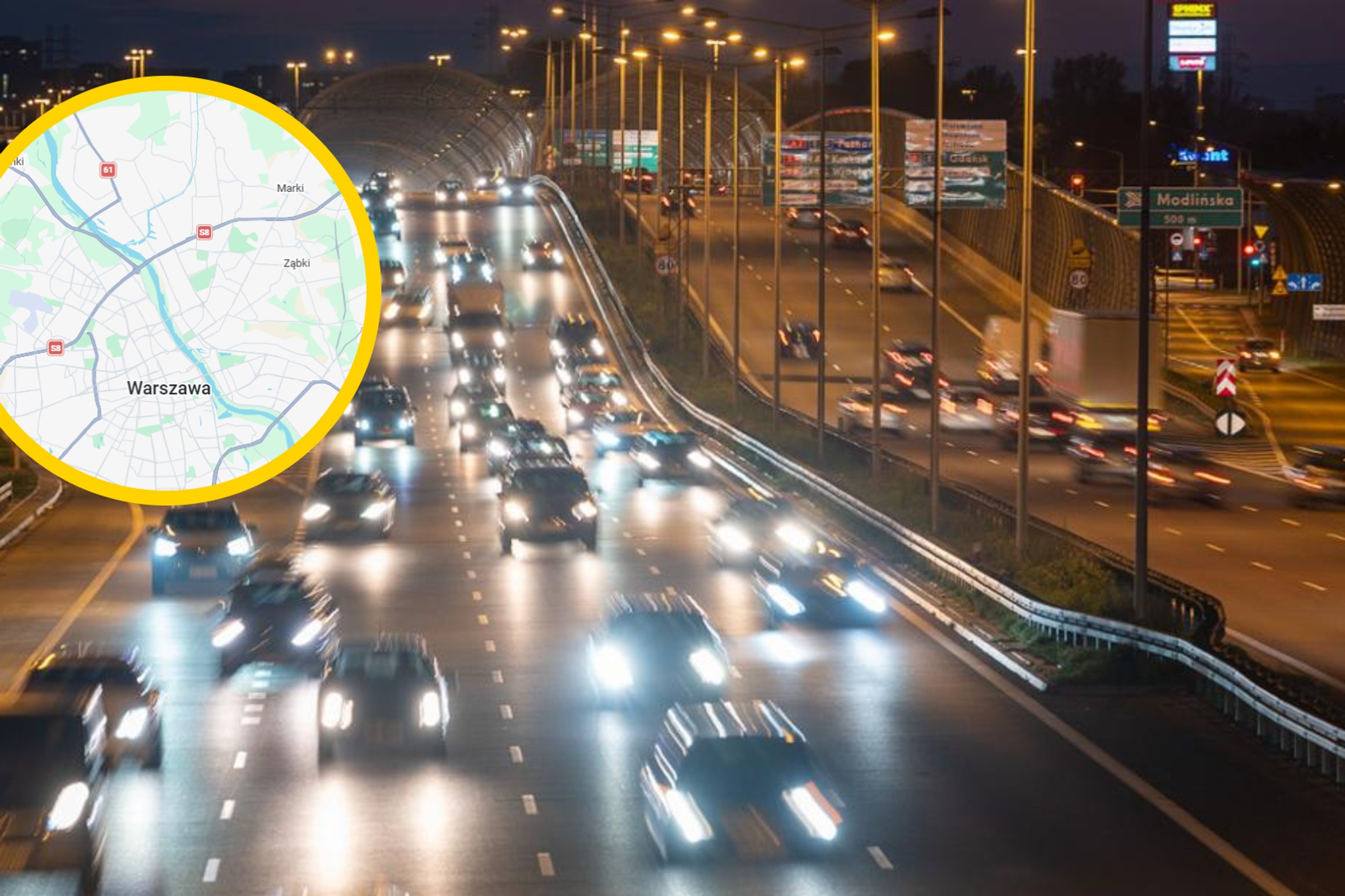 Rusza remont S8 w Warszawie. Będzie więcej pasów