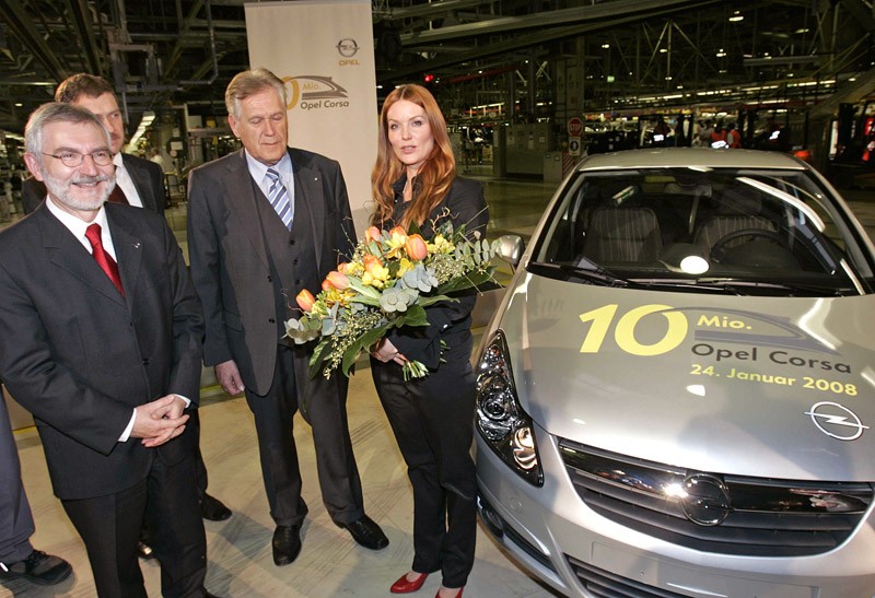 Opel: 10 mlionowa Corsa wyjechała z fabryki w Eisenach