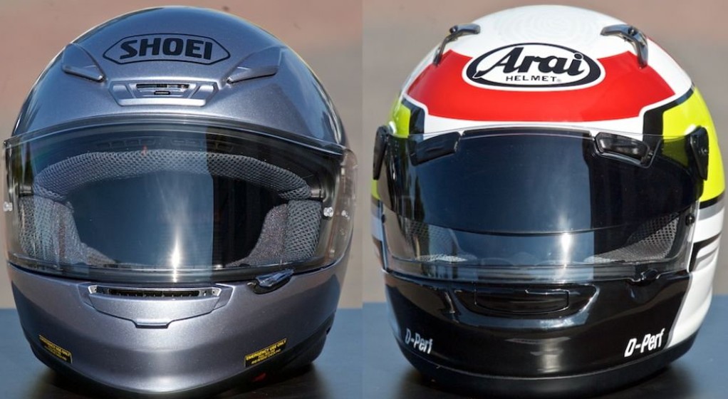 Shoei NXR i Arai Quantum ST PRO
