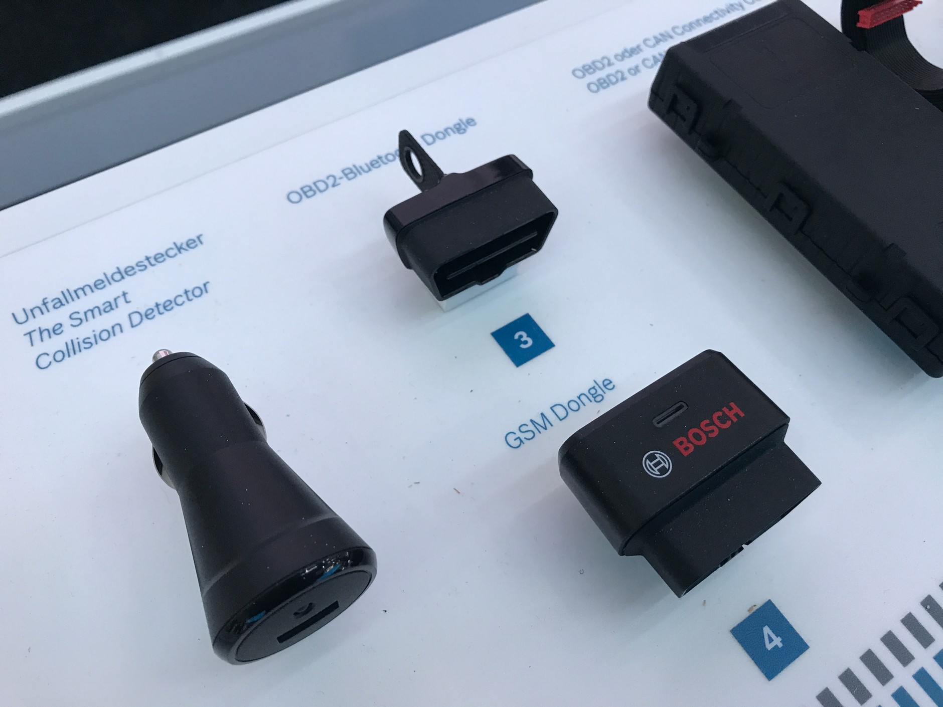 Bosch - uniwersalny moduł eCall to część całego ekosystemu dodatkowych urządzeń