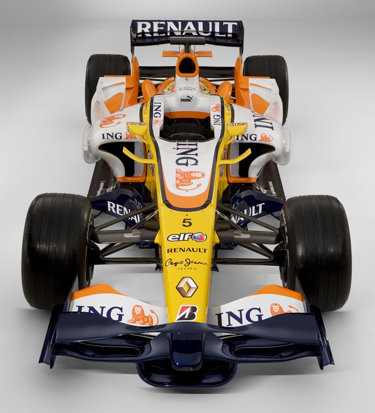 ING Renault F1 Team 2008 - kierowcy, historia