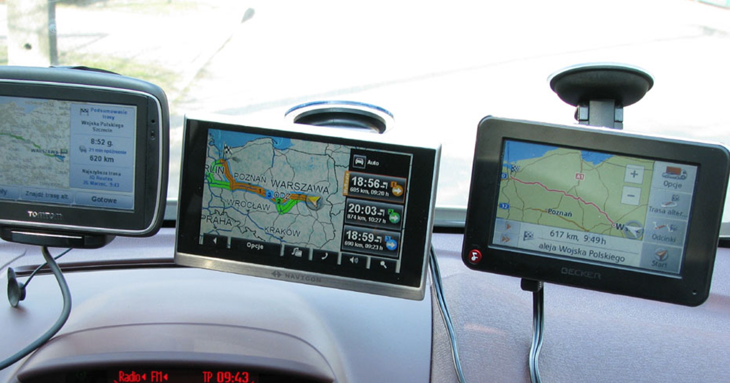 Płacisz więcej. Czy dojedziesz lepiej? - Testujemy drogie nawigacje GPS