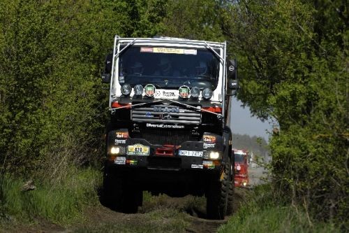 Central Europe Rally - Awans polskiej załogi samochodu ciężarowego