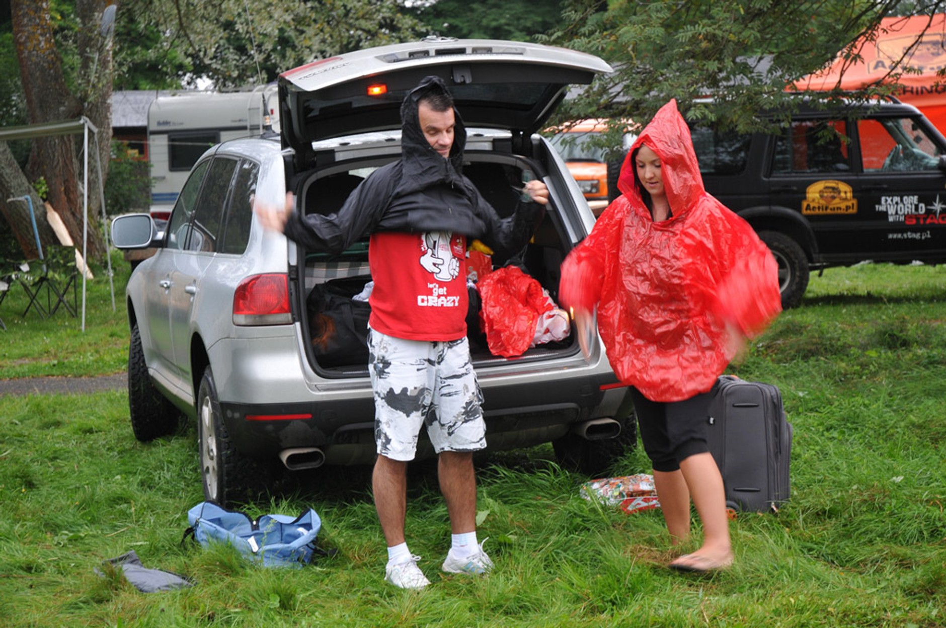 4x4 Family Adventure: baza pod namiotami