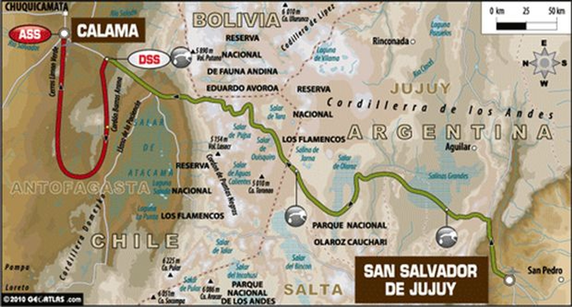 Rajd Dakar 2011: Hołowczyc utrzymał pozycję, Czachor awansuje (4.etap, wyniki)