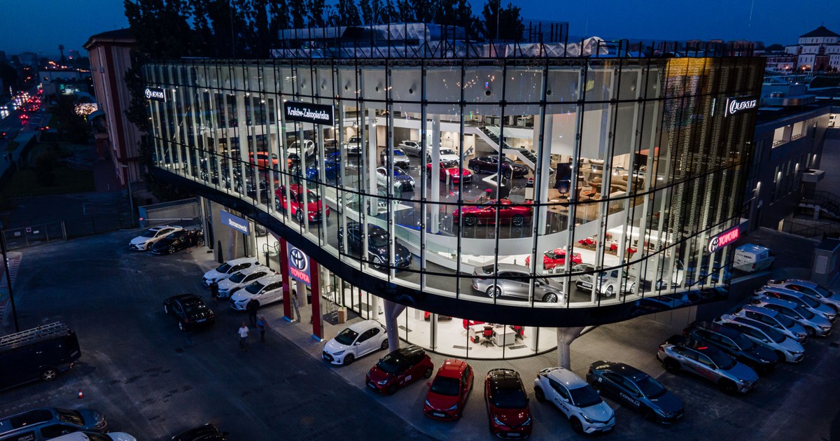 Luksusowe centrum Toyoty i Lexusa w Krakowie