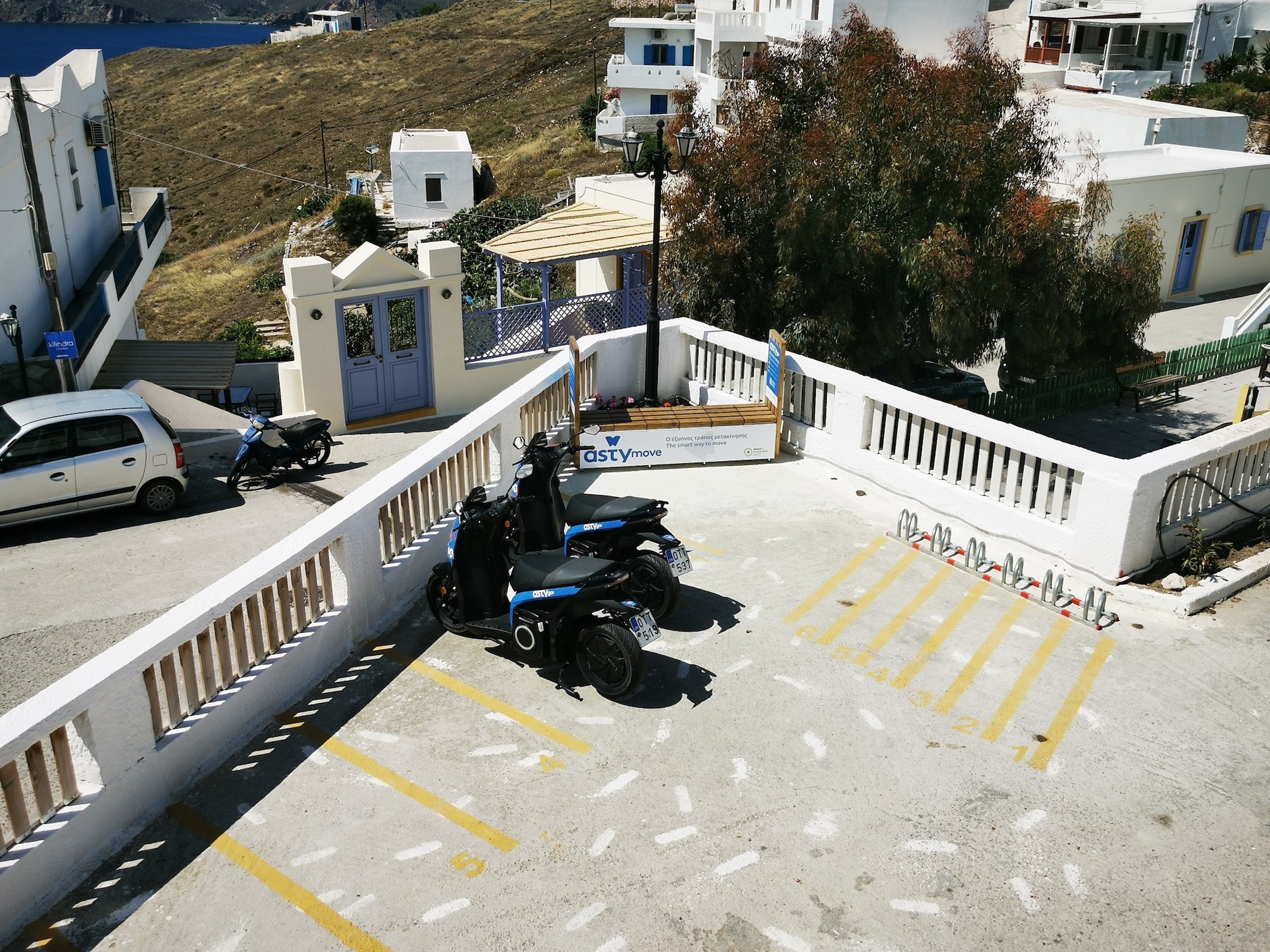 Astypalea" skutery elektryczne "na minuty"