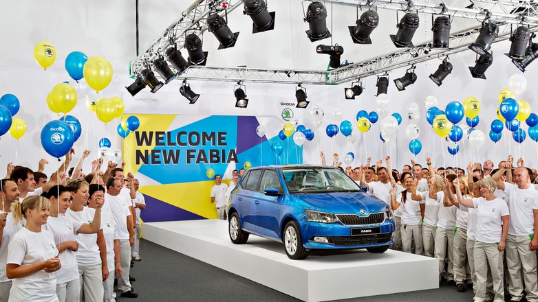 140828 New SKODA Fabia - Start of Production 001