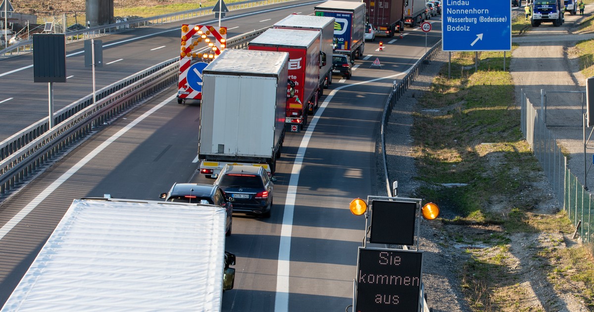 Niemiecka autostrada - zdjęcie ilustracyjne
