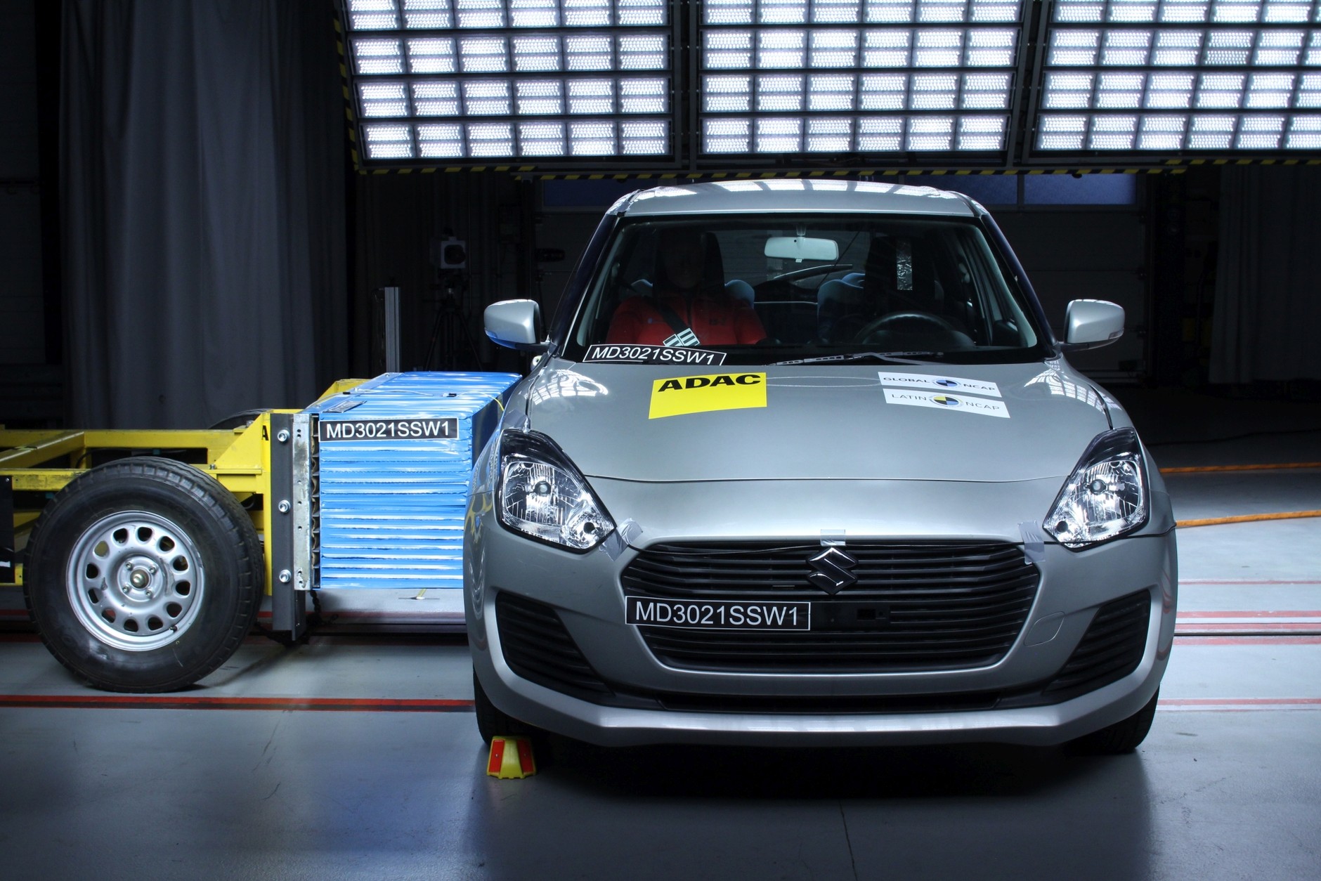 Test zderzeniowy Latin NCAP - Suzuki Swift