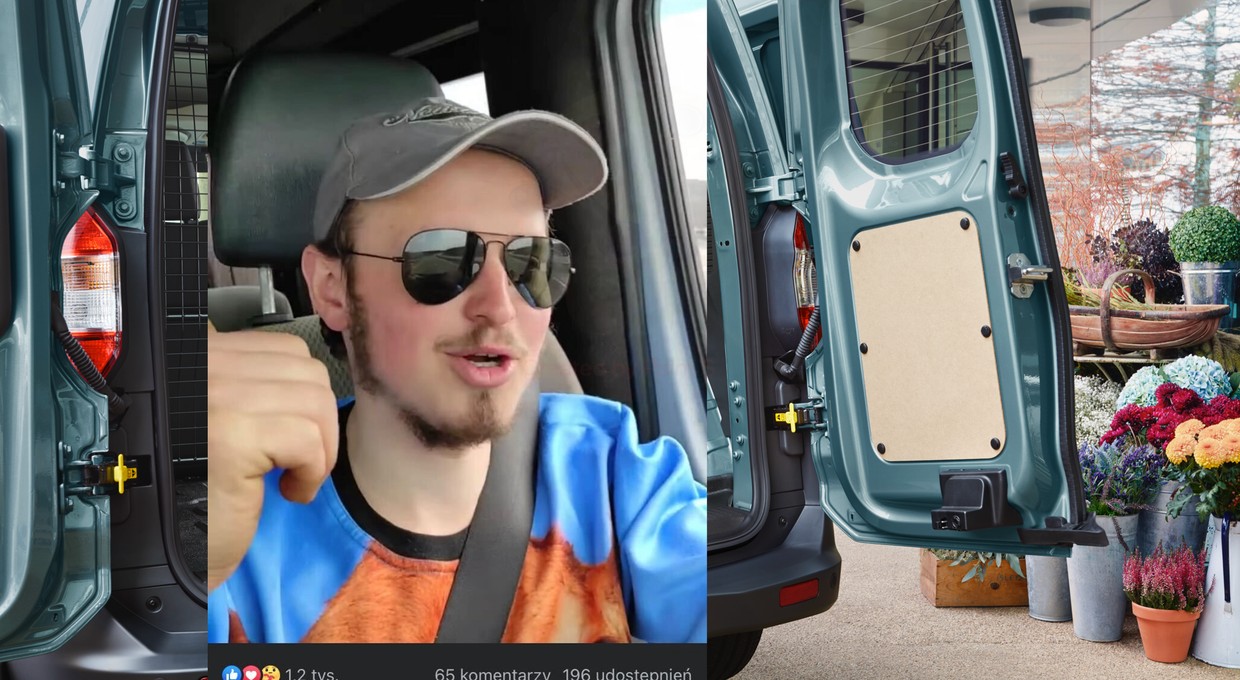 Tak ratuje zwierzęta z Ukrainy. Na pace przewozi kangury i tapiry [Nagranie]