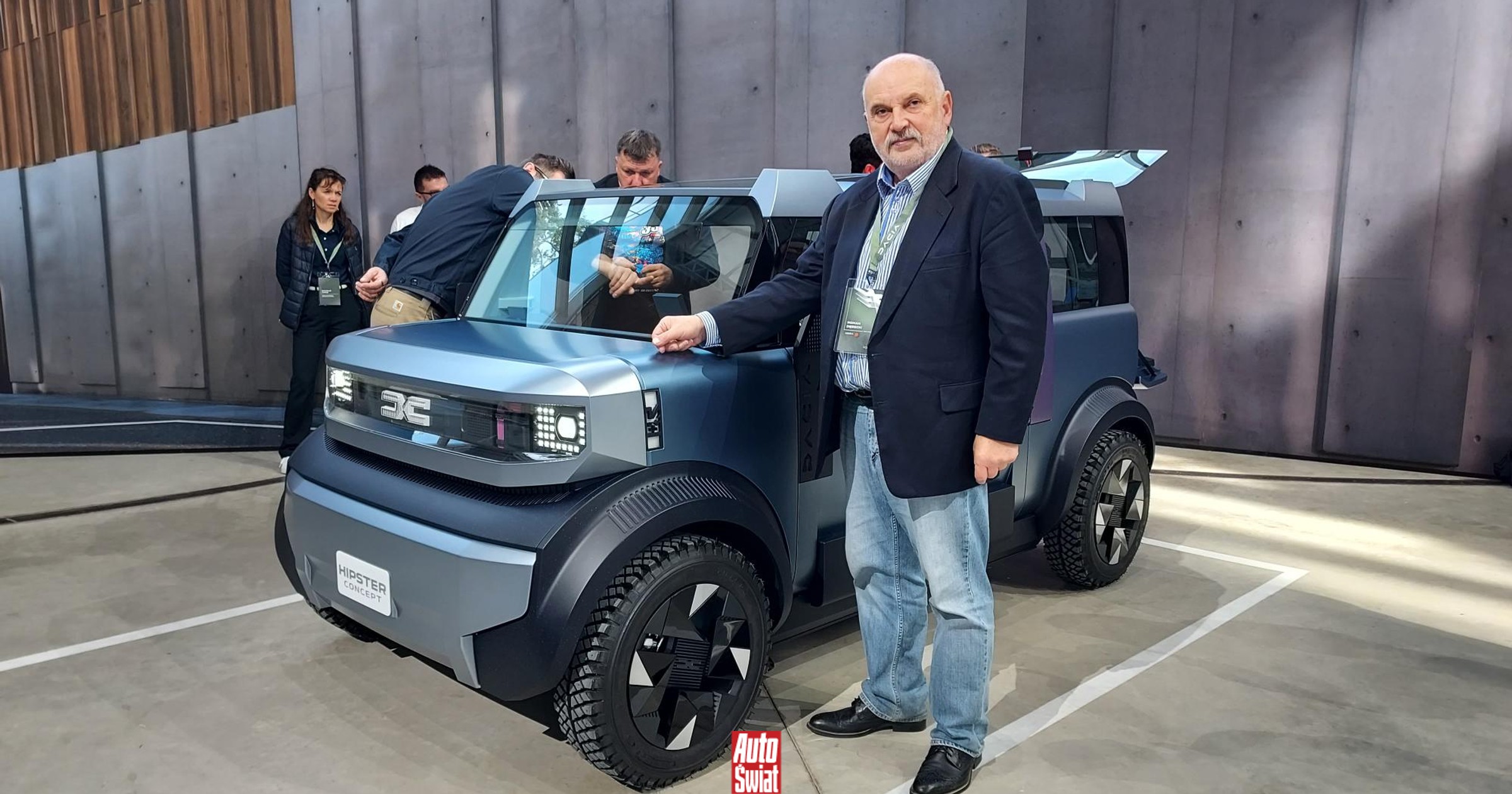 Widziałem elektryczną Dacię Hipster Concept. Jeśli wejdzie do produkcji, chcę ją mieć