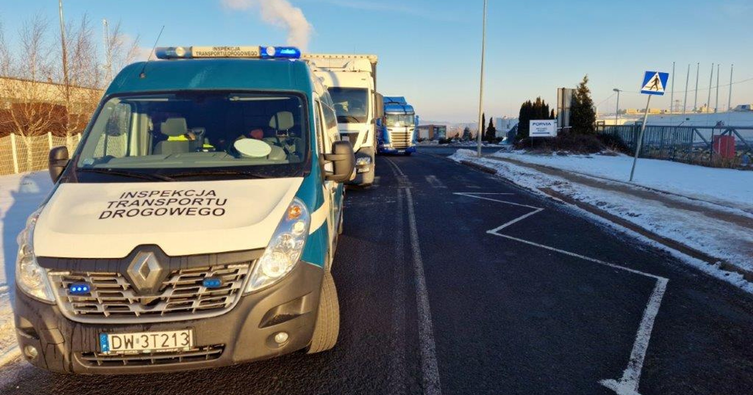 ITD odzyskało skradziony ciągnik siodłowy. Sam się o to prosił