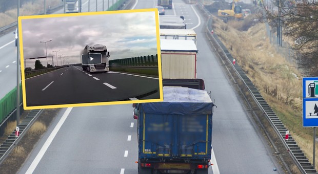 Kolejny. Wjechał ciężarówką pod prąd na ekspresówkę. Grozi za to najwyższy mandat