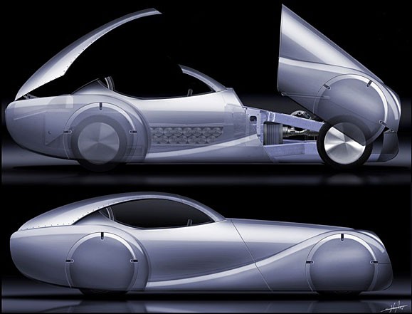 Morgan LifeCar z ogniwami paliwowymi za rok w Genewie