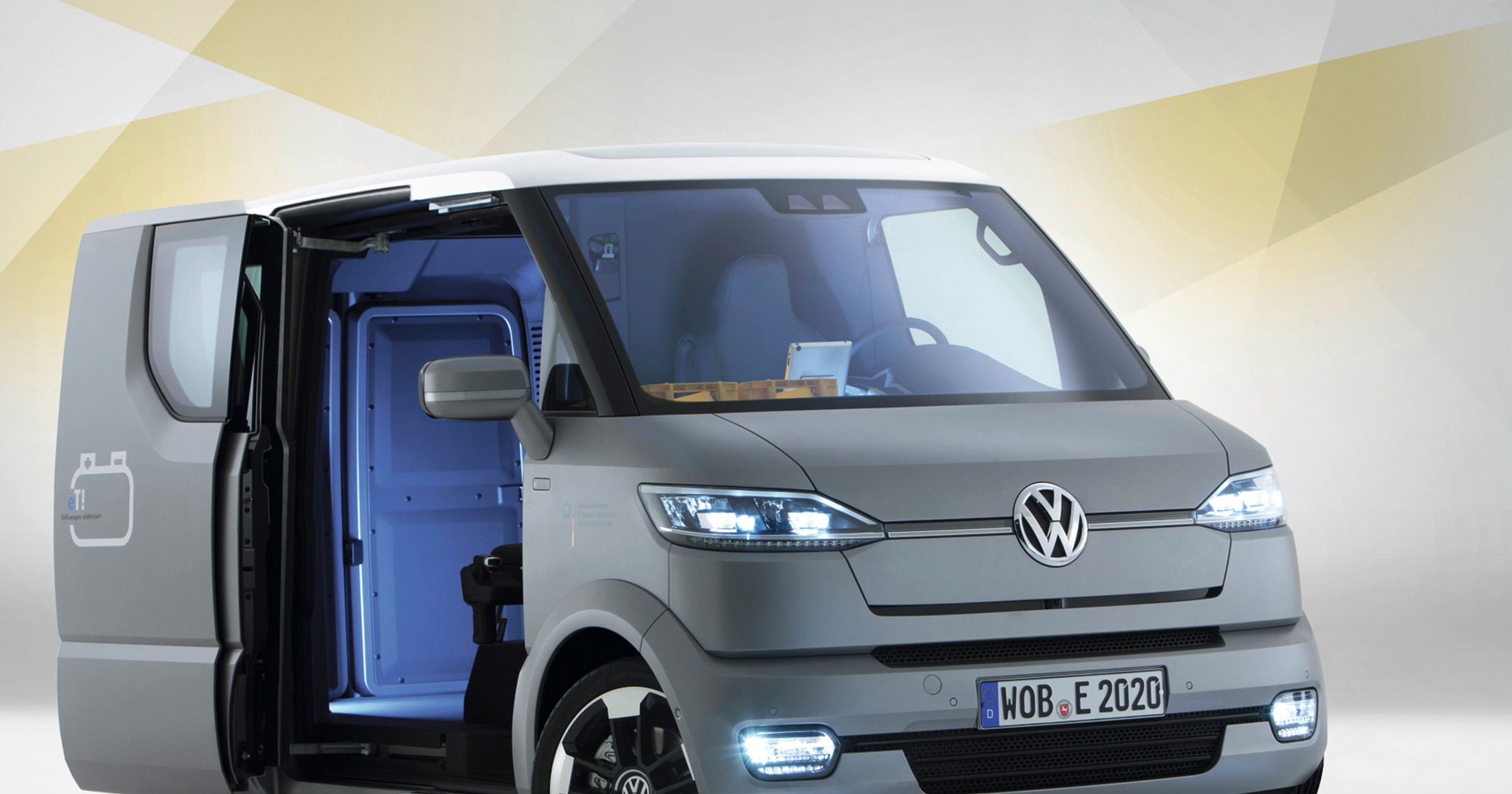 Volkswagen eT!: elektryzujący van