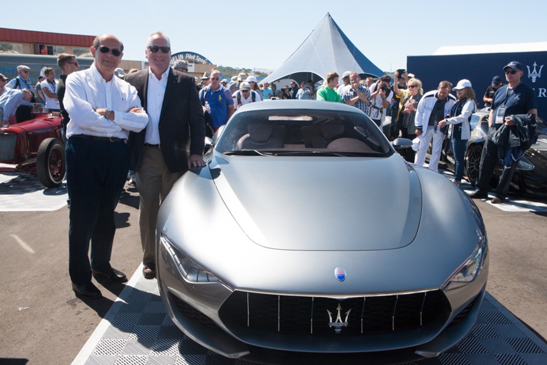 Maserati w Pebble Beach