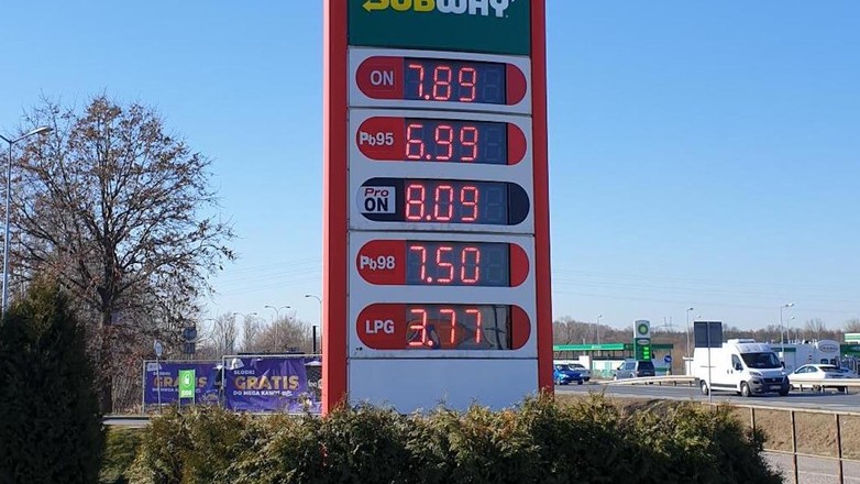 ceny paliw 11032022 Warszawa Amic