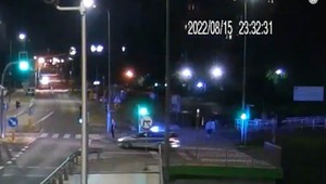 Zobacz, jak wygląda policyjna eskorta taksówki, gdy zagrożone jest życie [WIDEO]