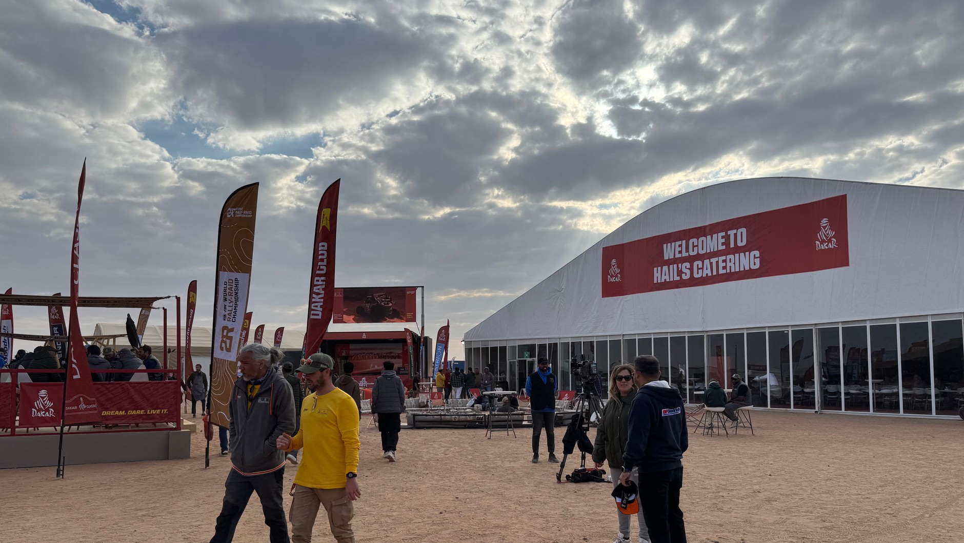 Biwak Rajd Dakar 2025