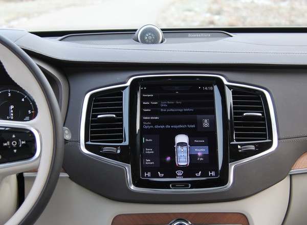 Test: Volvo XC90 Bowers & Wilkins. Czy to jeden z najlepszych systemów audio?