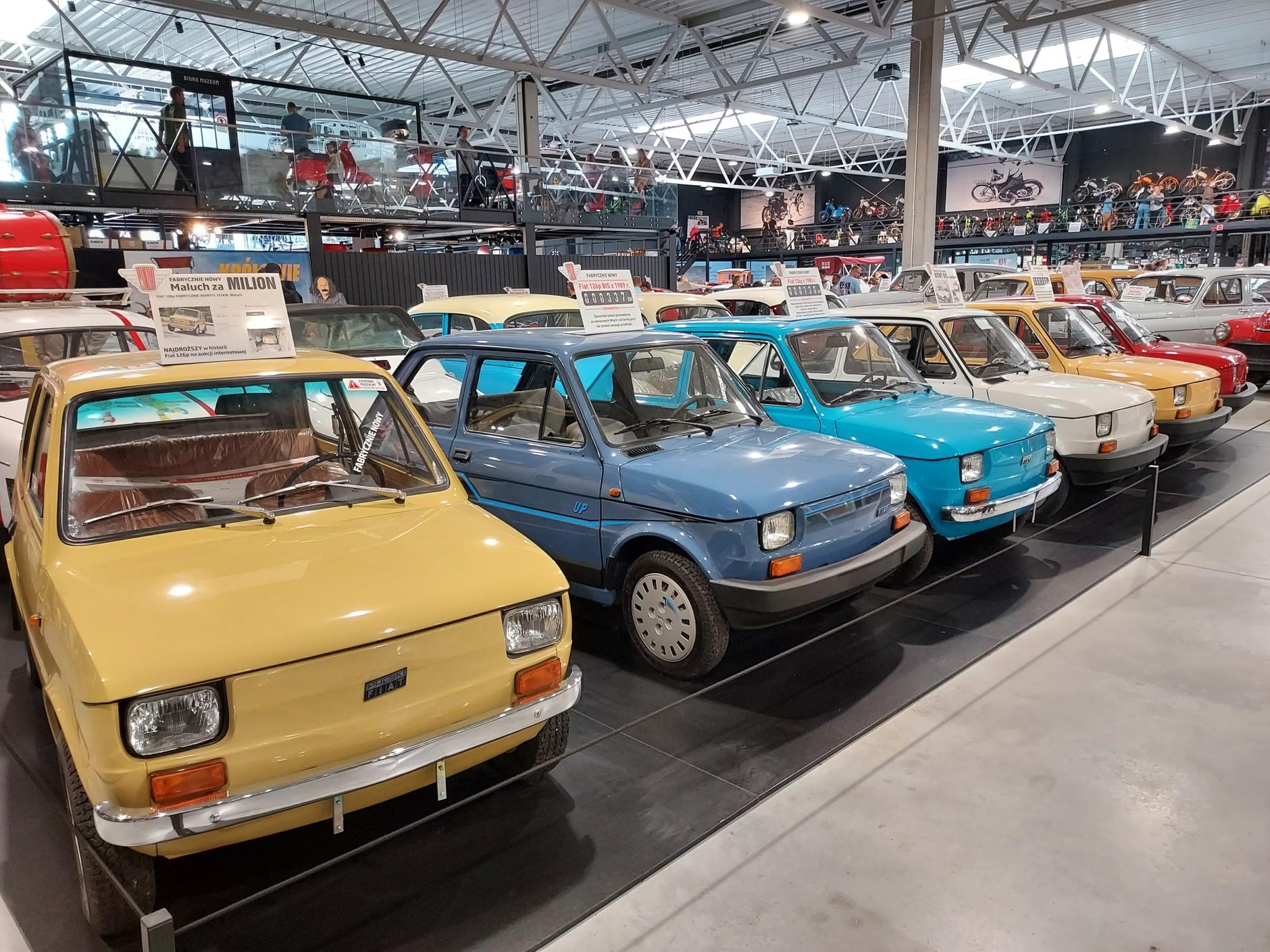 Maluchy w Muzeum Wena w Oławie