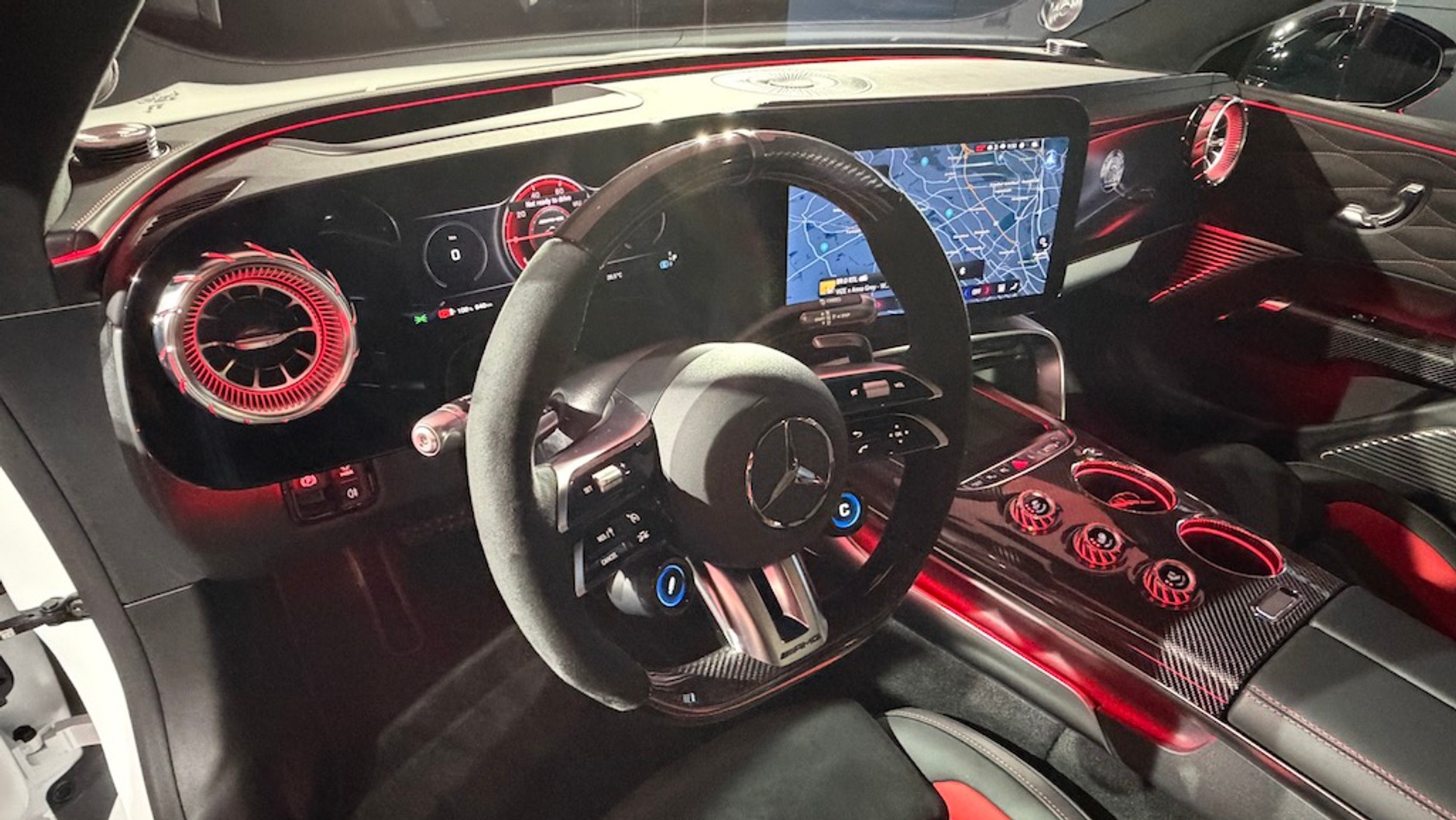 Kabina Mercedesa-AMG GT 4-Door Coupe