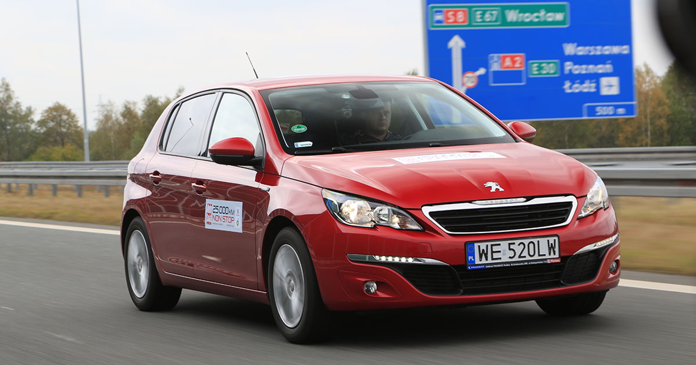Peugeot 308: test 25 tys. km