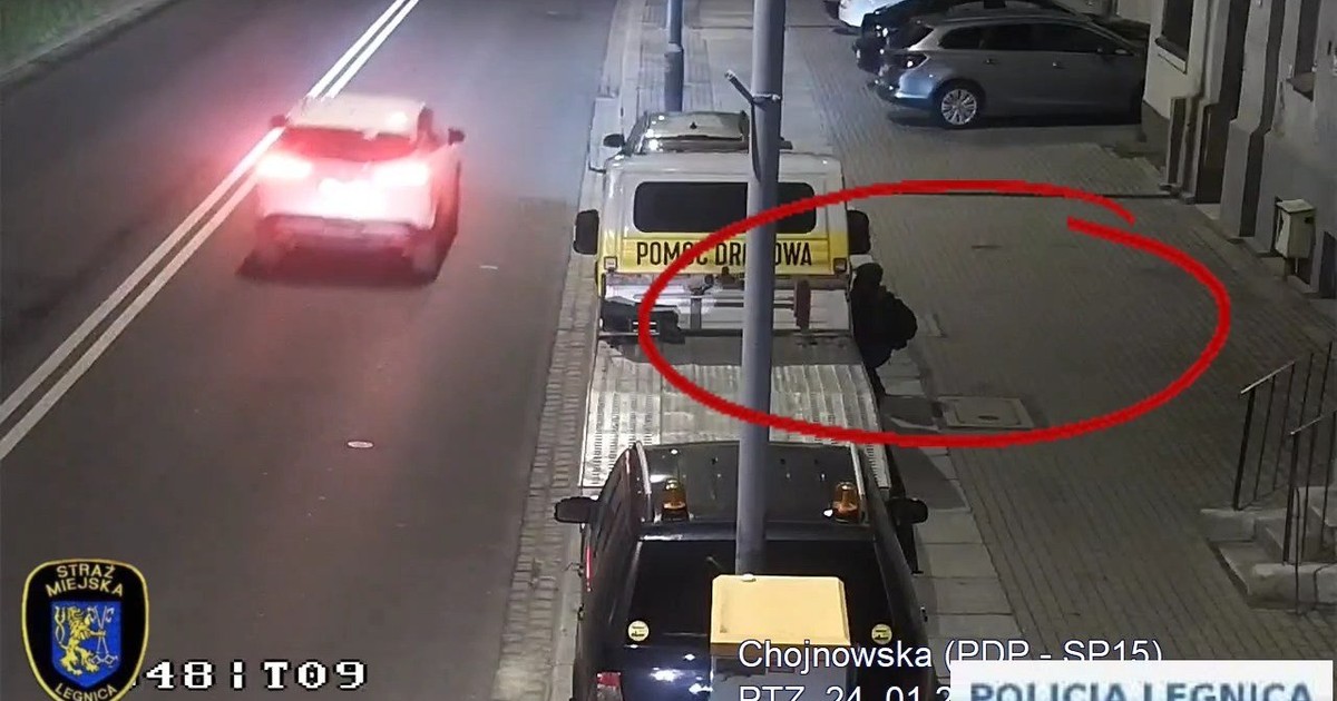 Złodziej samochodowy zauważony przez operatora monitoringu miejskiego
