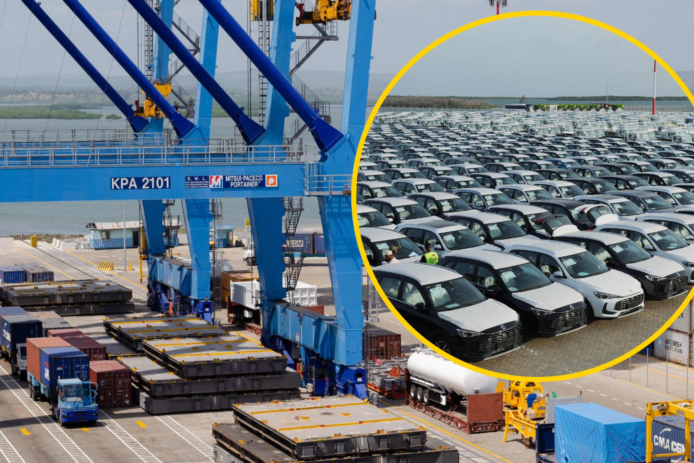 Tysiące samochodów utknęło w Kenii. Statki nie dopływają na Bliski Wschód