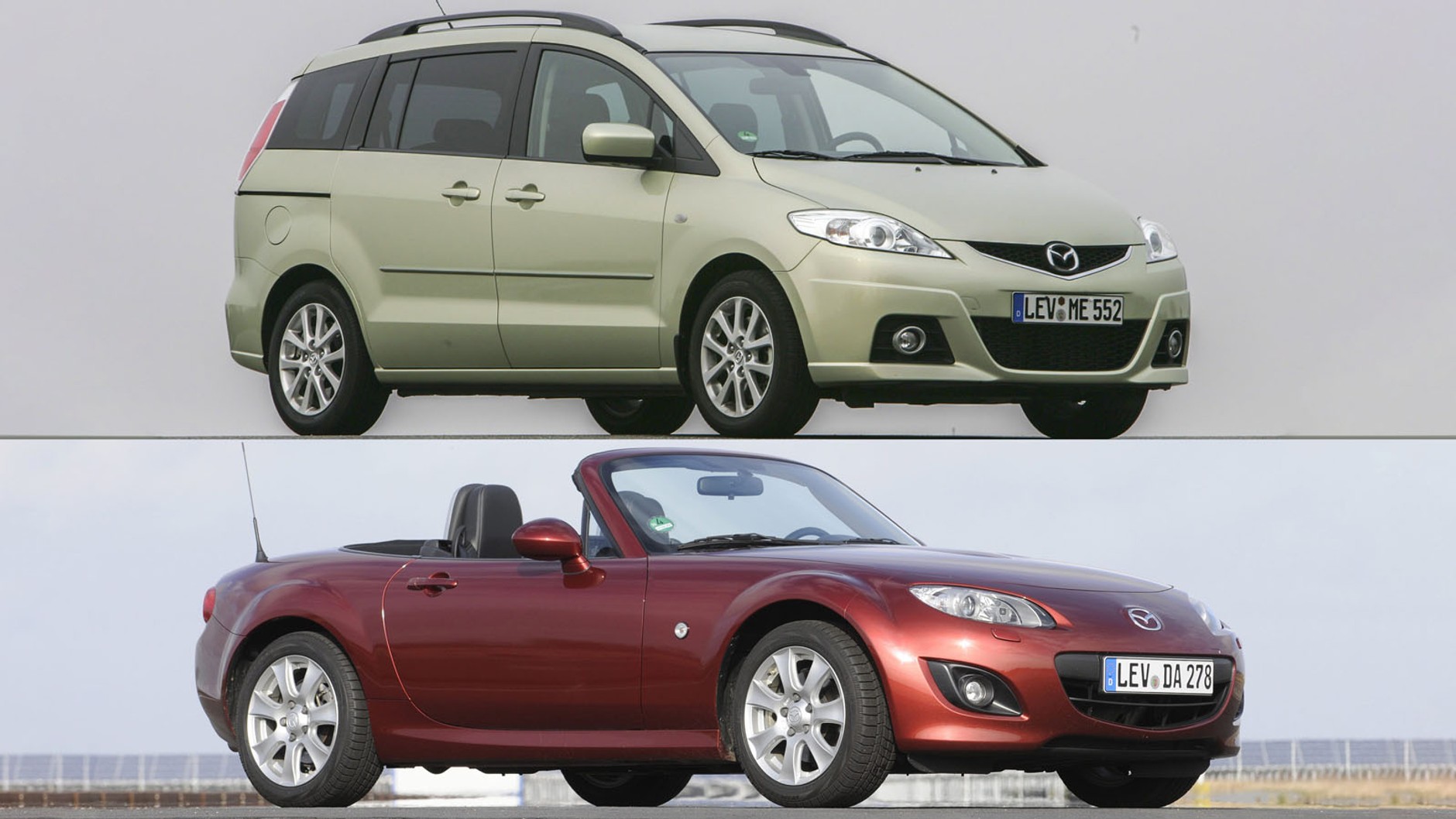 Mazda silniki serii L - modele