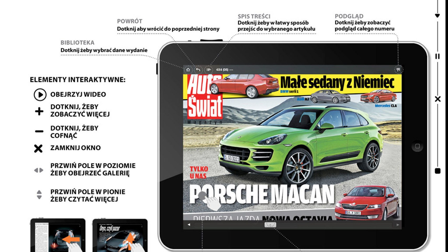 Auto Świat na twoim tablecie