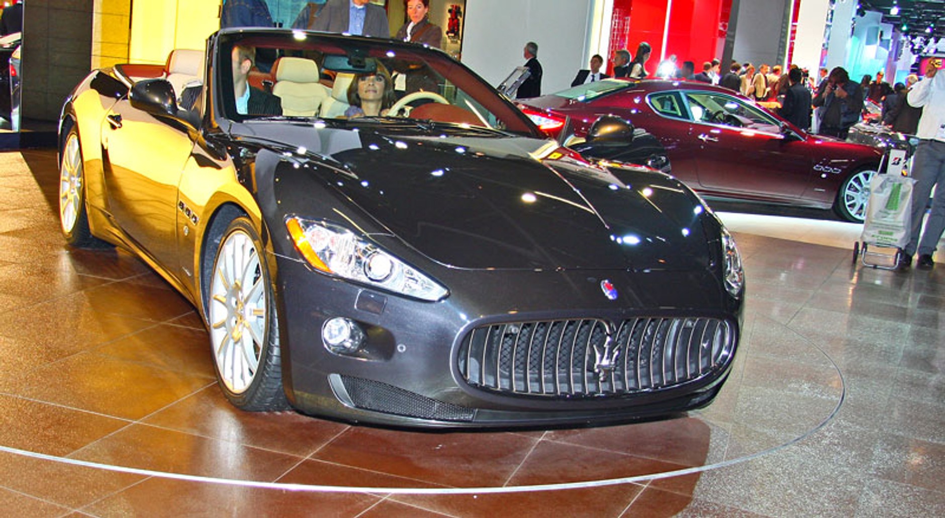 IAA Frankfurt 2009: Maserati GranCabrio czyli GranTurismo bez dachu