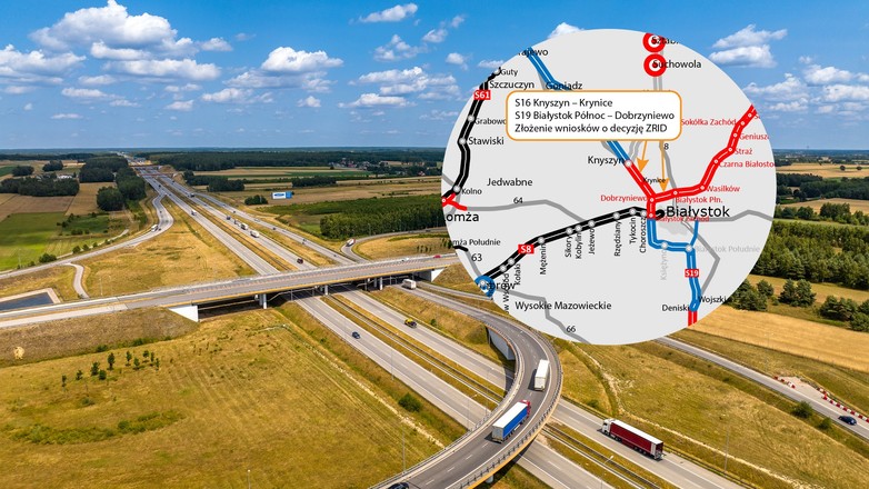 O krok bliżej do budowy odcinka S16 i S19 na Podlasiu