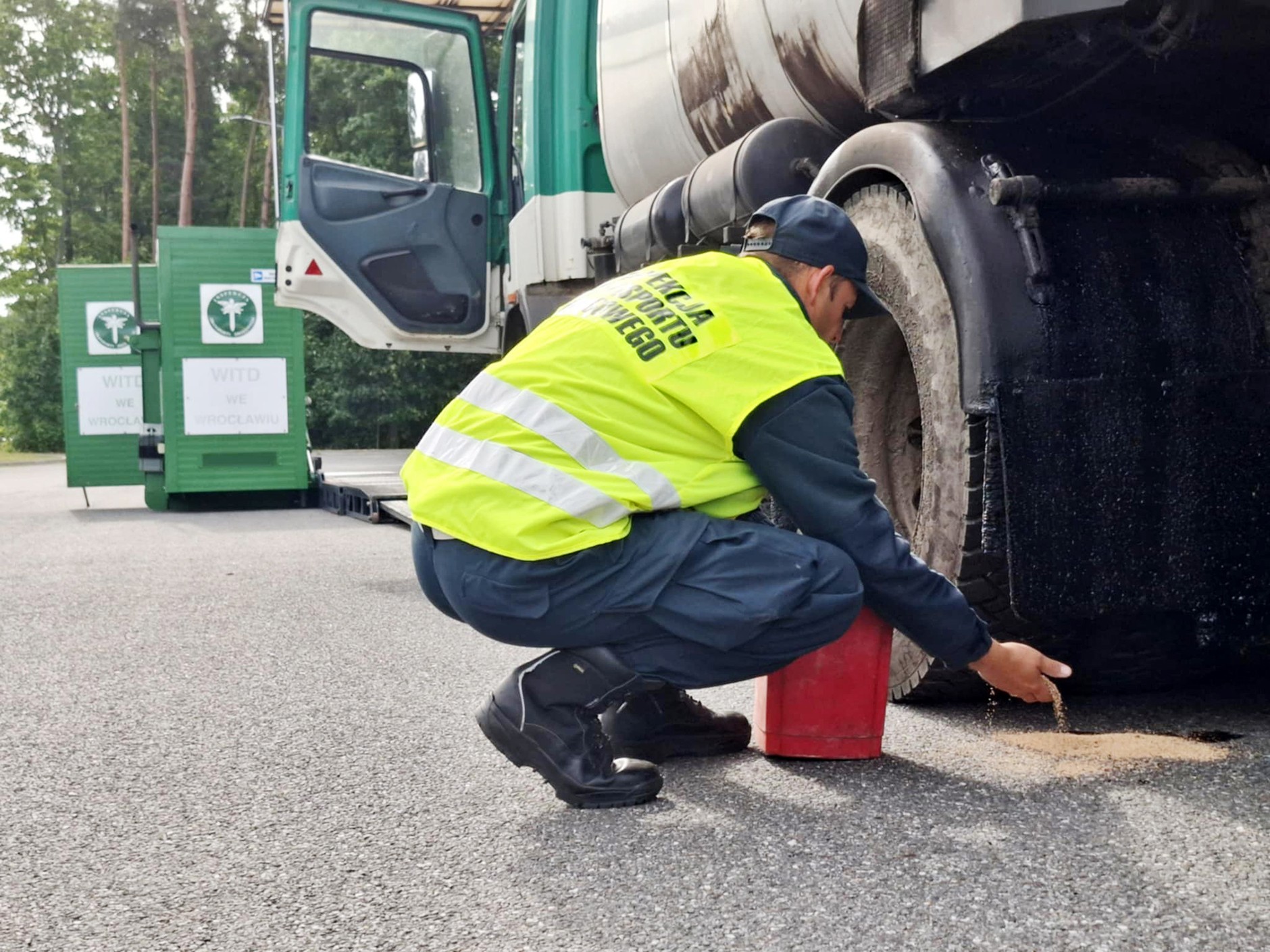 Takie rzeczy znajdują inspektorzy ITD
