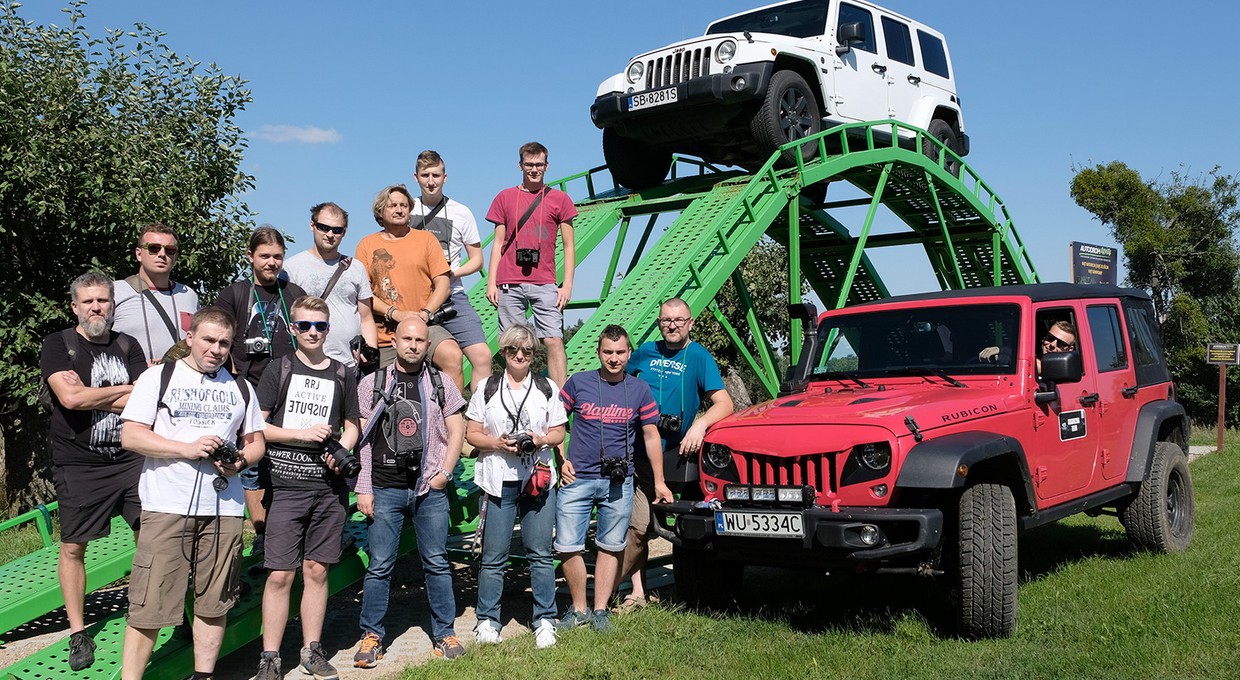 Akademia Fujifilm - spotkanie na Autodromie 4x4 i podsumowanie warsztatów