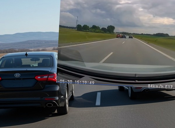 Kierowca Dacii zastosował manewr "na amerykańskiego  policjanta"