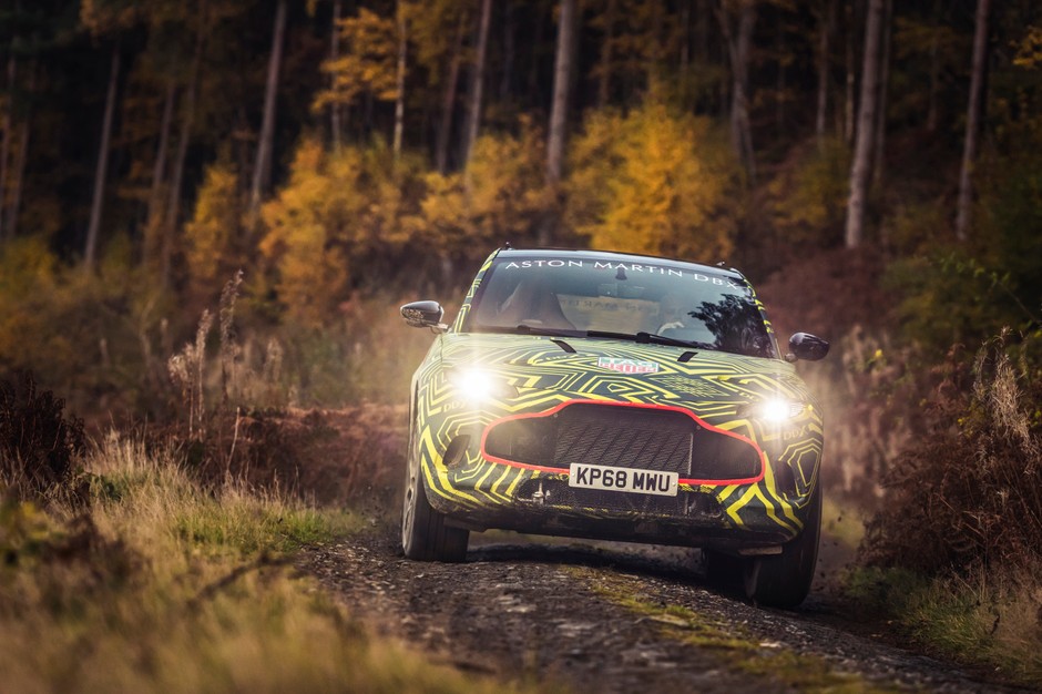 Pierwsze zdjęcia SUV-a Aston Martina. Oto DBX