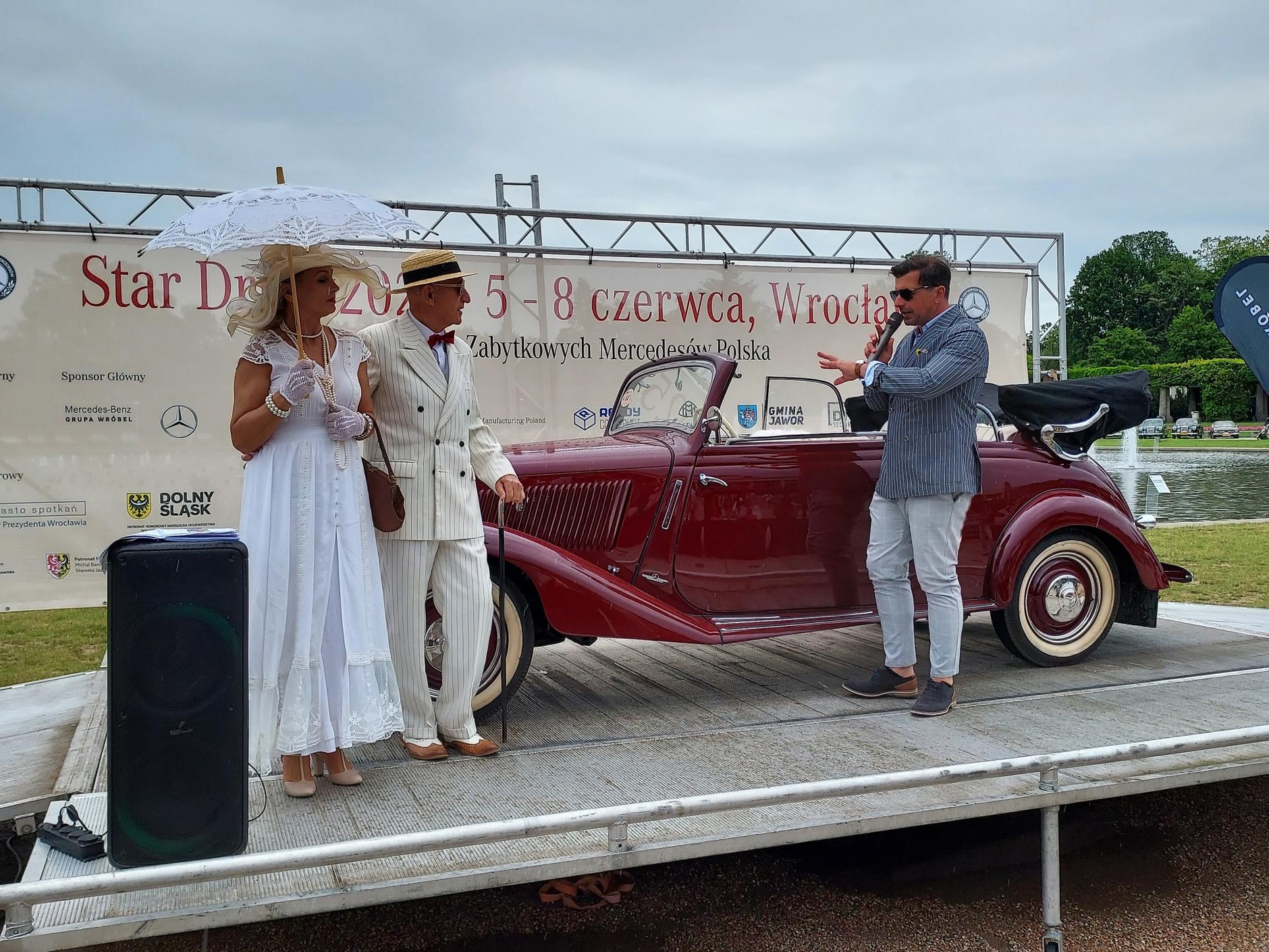 Zlot zabytkowych Mercedesów Wrocław 2025